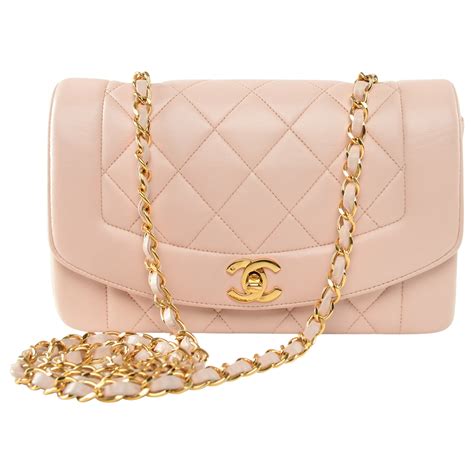 beige diana chanel|chanel diana flap bag.